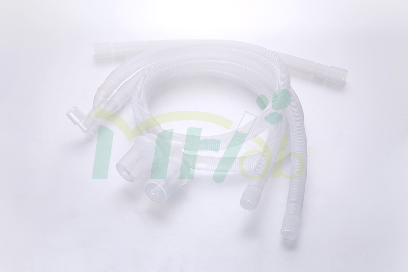 LB432 Disposable Breathing Circuit With Water Trap- Corrugated